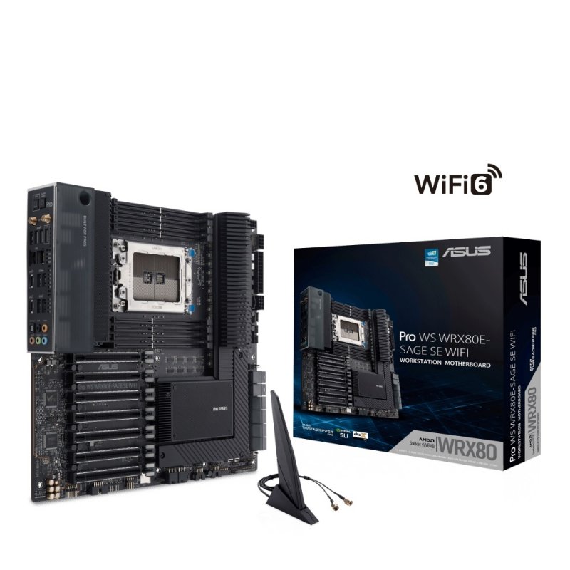 ASUS Pro WS WRX80E-SAGE SE WIFI/ sWRX8 4094/ E-ATX - obrázek č. 9