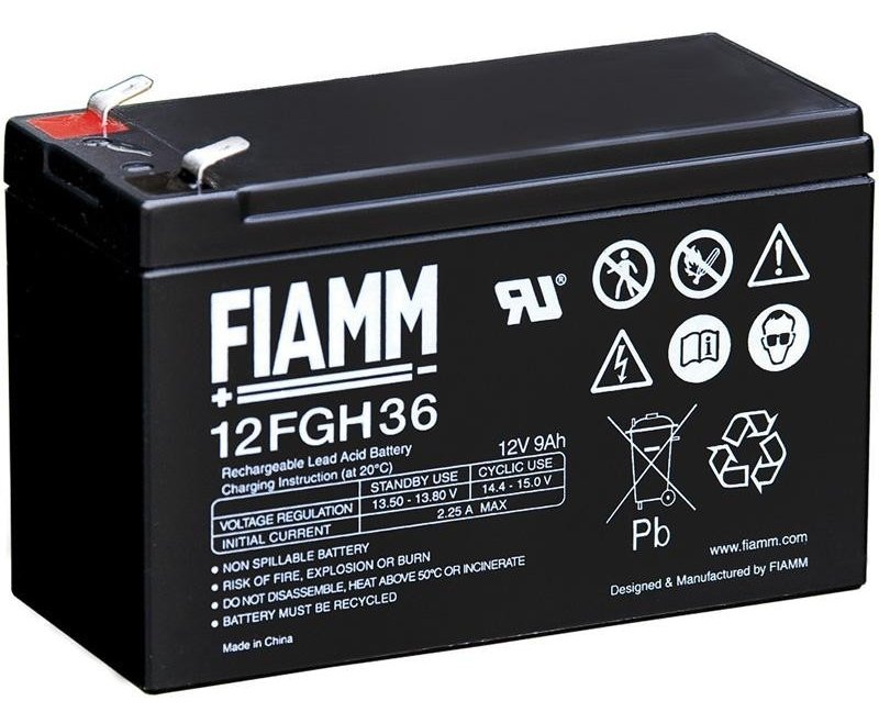 Fiamm olověná baterie 12 FGH 36 12V/ 9Ah - obrázek produktu