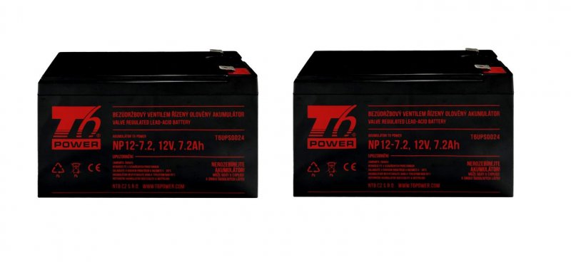 T6 Power RBC48, RBC123, RBC22, RBC32, RBC5, RBC9, RBC113 - battery KIT - obrázek produktu