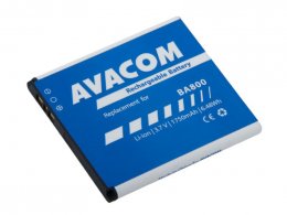 Baterie AVACOM GSSO-BA800-S1750 do mobilu Sony Ericsson Li-Ion 3,7V 1750mAh (náhrada BA800)  (GSSO-BA800-S1750)
