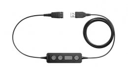 Jabra Link 260, QD-USB, ovl. tlačítko  (260-09)