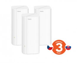 Tenda Nova MX12 (3-pack) WiFi6 AX3000 Mesh Gigabit system, 9xGLAN/ GWAN, WPA3, VPN, SMART CZ aplikace  (75011942)