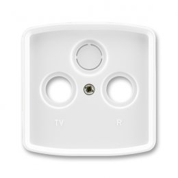 Tango kryt zásuvky TV+R(+SAT) bílá  (5011A-A00300 B)