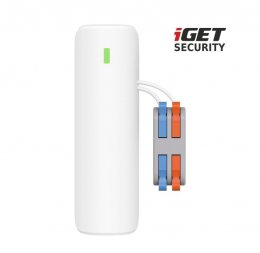 iGET SECURITY EP28 SECURITY - přemostění kabelových senzorů pro alarm M5, výdrž batt. až 5 let  (75020628)