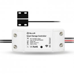 Tellur WiFi Smart sada pro ovládání garážových vrat, bílá  (TLL331171)