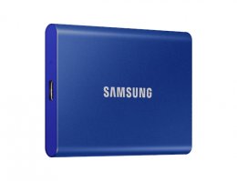 Samsung T7/ 2TB/ SSD/ Externí/ 2.5"/ Modrá/ 3R  (MU-PC2T0H/WW)