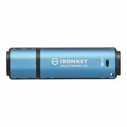 Kingston IronKey Vault Privacy 50/ 16GB/ USB 3.2/ USB-A/ Modrá  (IKVP50/16GB)