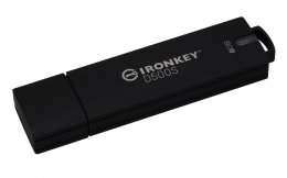 Kingston Ironkey D500S/ 8GB/ USB 3.2/ USB-A/ Černá  (IKD500S/8GB)