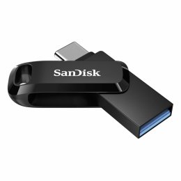 SanDisk Ultra Dual Drive Go/ 128GB/ USB 3.1/ USB-A + USB-C/ Černá  (SDDDC3-128G-G46)