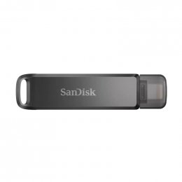 SanDisk iXpand Flash Drive Luxe/ 256GB/ USB 3.0/ Lightning + USB-A/ Šedá  (SDIX70N-256G-GN6NE)