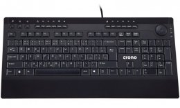 Crono KC2111/ Drátová USB/ CZ/ SK layout/ Černá  (CK2111)