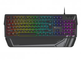 Genesis herní klávesnice RHOD 350/ RGB/ Drátová USB/ CZ/ SK layout/ Černá  (NKG-1728)