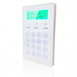 iGET SECURITY P13 - externí bezdrátová klávesnice s LCD displejem pro alarm M3B a M2B  (75020213)