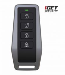 iGET SECURITY EP5 - dálkové ovládání (klíčenka) pro alarm M5, výdrž baterie až 5 let  (75020605)