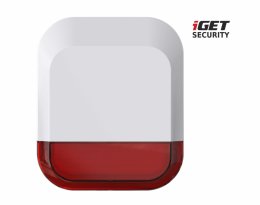 iGET SECURITY EP11 - venkovní siréna napájená baterií nebo adaptérem, pro alarm M5  (75020611)