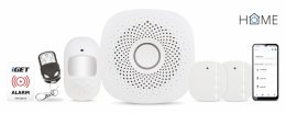 iGET HOME X1 - Inteligentní Wi-Fi alarm, v aplikaci i ovládání IP kamer a zásuvek, Android, iOS  (75020107)