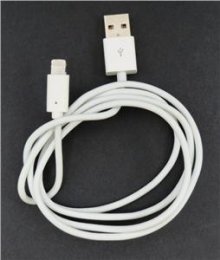 MD818 iPhone 5 Lightning Datový Kabel White (Bulk)  (8592118064996)