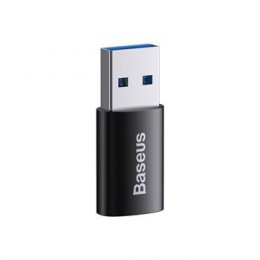 Baseus Ingenuity Mini OTG Adaptér z USB-C na USB-A Black  (6932172605797)