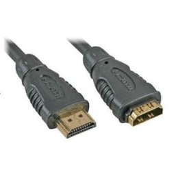 PremiumCord prodlužovací kabel HDMI, M/ F, 1m  (kphdmf1)