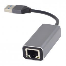 PremiumCord adaptér USB3.0 -> LAN RJ45 ETHERNET 10/ 100/ 1000 MBIT Aluminium  (kuethernet5)