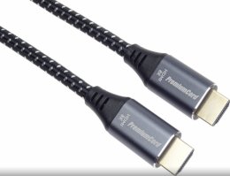 PremiumCord ULTRA HDMI 2.1 High Speed + Ethernet kabel 8K@60Hz,zlacené 5m  (KPHDM21S5)