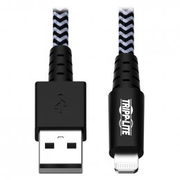 Tripplite Kabel USB-A 2.0 /  Lightning Synchronizace/ Nabíjení, MFi Certified, Samec/ Samec, 1.83m  (M100-006-HD)