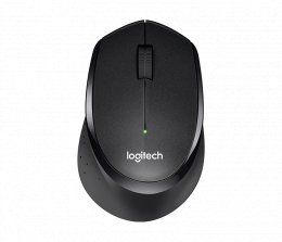 Logitech B330/ Cestovní/ Optická/ Pro praváky/ 1 000 DPI/ Bezdrátová USB/ Černá  (910-004913)
