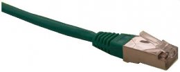 Patch cord FTP cat5e 0,25M zelený  (1594)