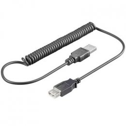 PremiumCord USB 2.0 kabel prodlužovací kroucený, A-A, 50cm až 150cm  (kupaa1kr)