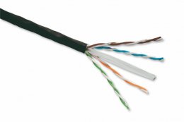 Instalační kabel Solarix CAT6 UTP PE Fca venkovní 500m/ cívka SXKD-6-UTP-PE  (27655193)