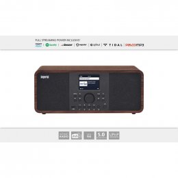 DABMAN i205 Hybridní stereo rádio DAB+ / FM / Internet / Bluetooth Vzhled dřeva 22-233-00  (22-233-00)