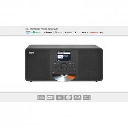 DABMAN i205 CD Hybridní stereo rádio DAB+ / FM / Internet / Bluetooth černé 22-238-10  (22-238-10)