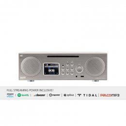 DABMAN i450 CD Multifunkční stereo rádio DAB+ / FM / Internet / Bluetooth Bílo-stříbrné 22-248-00  (22-248-00)
