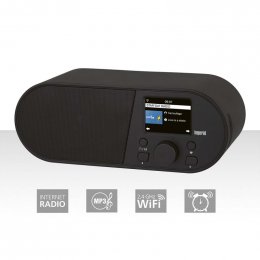 i105 WLAN internetové rádio s 2,4palcovým barevným displejem, černé 22-315-00  (22-315-00)