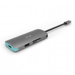 i-tec USB-C Metal Nano Dock 4K HDMI, Power Delivery 100W  (C31NANODOCKPD)