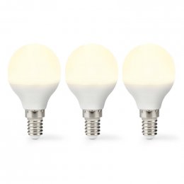 LED žárovka E14 | G45 | 4.9 W  LBE14G452P3  (LBE14G452P3)