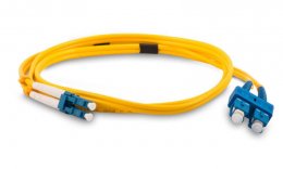 Optický patch kabel duplex LC-SC 50/ 125 MM 20m OM3 