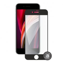 Screenshield APPLE iPhone SE 2020/ 2022 Tempered Glass protection (full COVER black)  (APP-TG3DBIPHSE20-D)