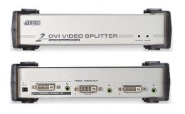 ATEN Video rozbočovač 1 PC - 2 DVI + audio  (VS-162)
