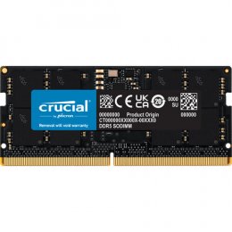 Crucial/ SO-DIMM DDR5/ 16GB/ 4800MHz/ CL40/ 1x16GB  (CT16G48C40S5)