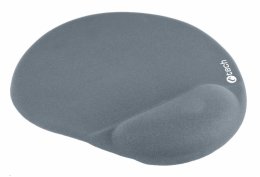 Podložka pod myš gelová C-TECH MPG-03GR, šedá, 240x220mm  (MPG-03GR)