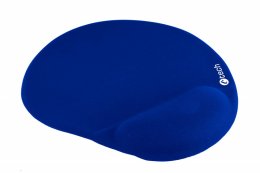 Podložka pod myš gelová C-TECH MPG-03, modrá, 240x220mm  (MPG-03B)