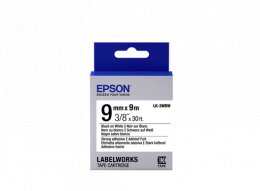 Epson Label Cartridge LK-3WBW, Black/ white 9mm  (C53S653007)