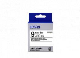 Epson Label Cartridge Standard LK-3WBN Standard Black/ White 9mm (9m)  (C53S653003)