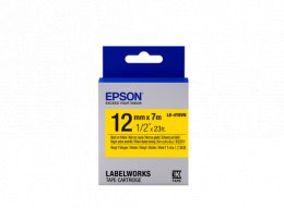 Epson Tape Cartridge LK-4YBVN Vinyl, Black/ Yellow 12mm /  7m  (C53S654042)