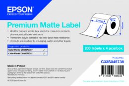 Premium Matte Label 210x297 mm, 200 lab  (C33S045738)