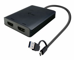 i-tec USB-A/ USB-C Dual 4K HDMI Video Adapter  (CADUAL4KHDMI)