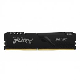 Kingston FURY Beast/ DDR4/ 16GB/ 2666MHz/ CL16/ 1x16GB/ Black  (KF426C16BB1/16)