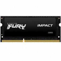 Kingston FURY Impact/ SO-DIMM DDR3L/ 8GB/ 1866MHz/ CL11/ 1x8GB/ Black  (KF318LS11IB/8)