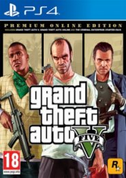 PS4 - Grand Theft Auto V Premium Edition  (5026555424264)